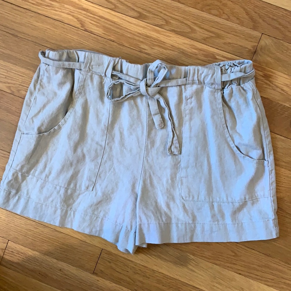 Paper bag shorts